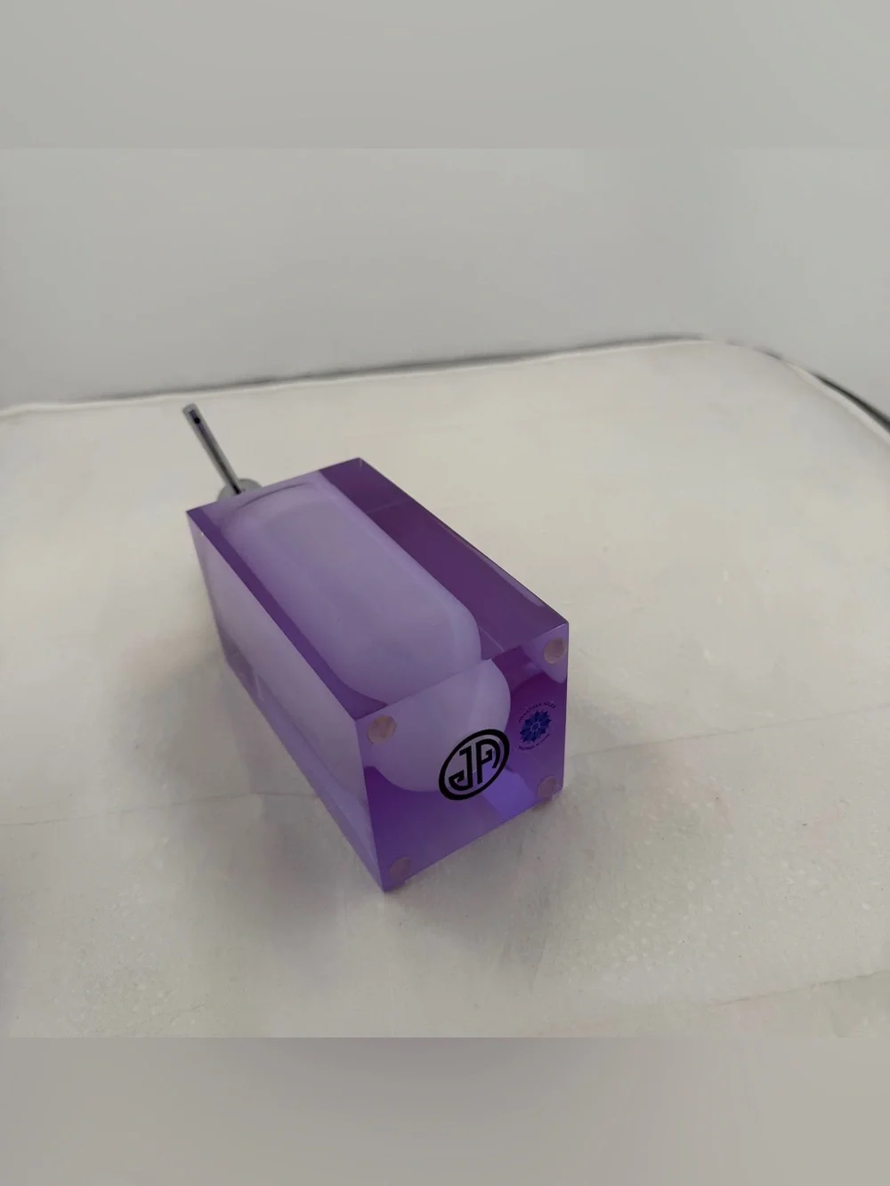 Jonathan Adler Lavender Acrylic Hollywood Soap Dispenser